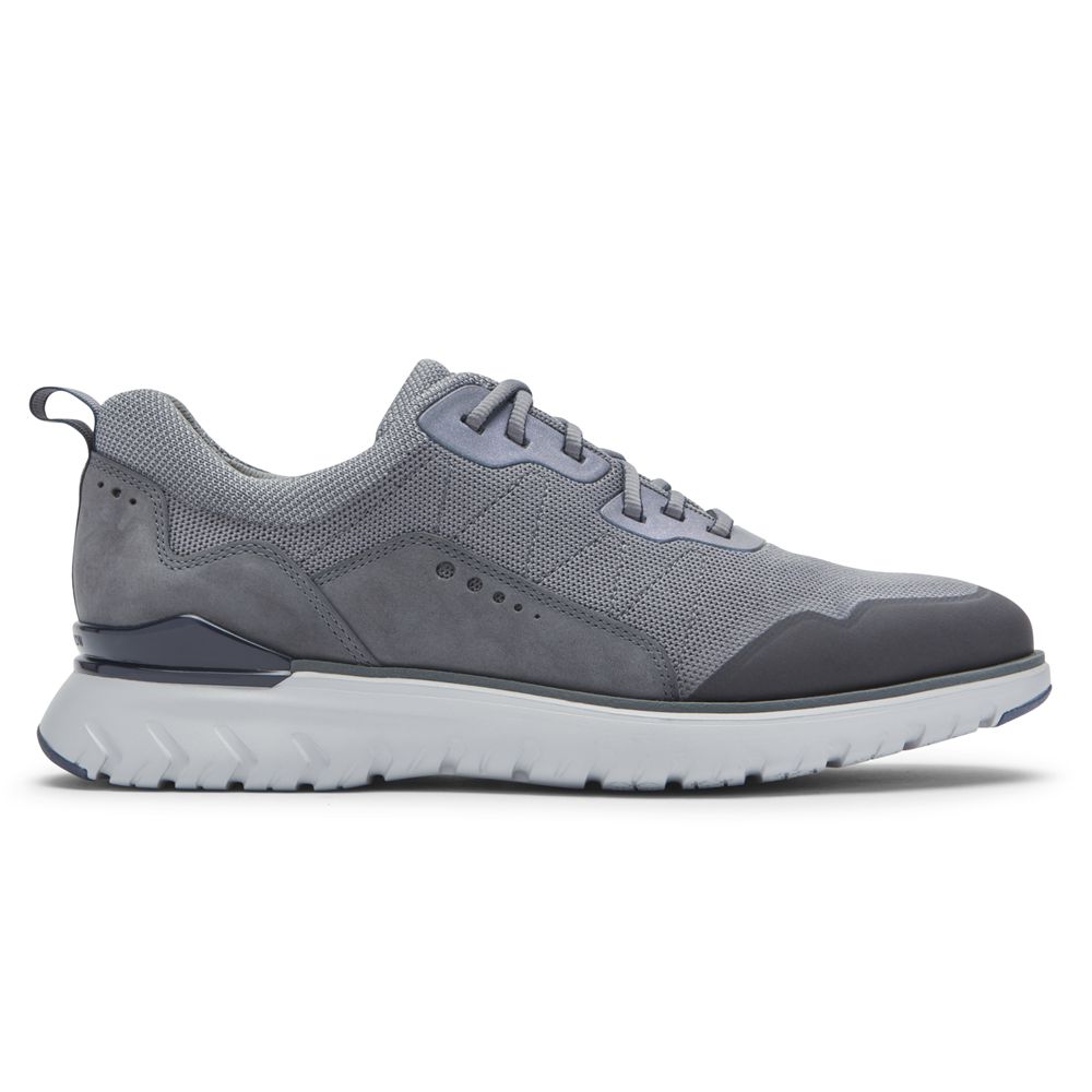 Rockport Men's Total Motion Sport Mudguard Sneakers - Steel Grey - USA (6590YHGKX)